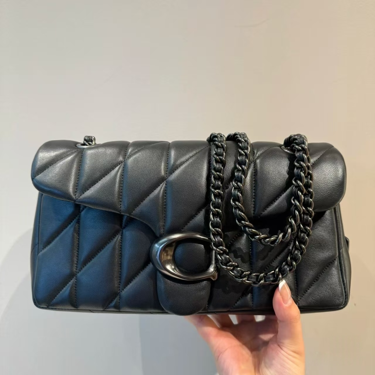 Quilted handbag designer bag handbag luxury bag chain bag shoulder bags designer womens bag flap simple genuine leather fashion pouch white crossbody bag casual bag