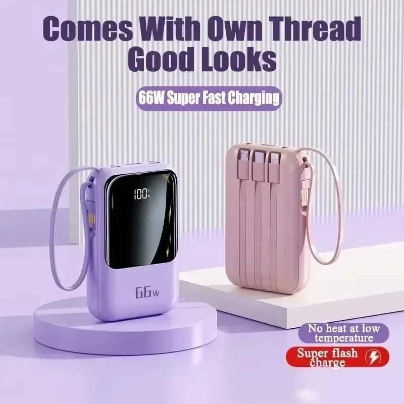 20000mAh 66W Fast Charging Mini Power Bank Portable External Battery for iPhone Phones H251213