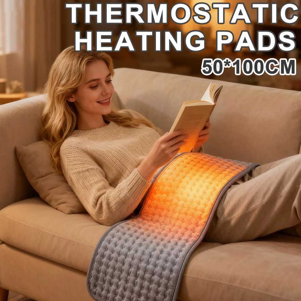 50x100cm Electric Blanket 4 operating modes 9-level constant temperature control Timer function Leg abdominal and hand warming Y251212