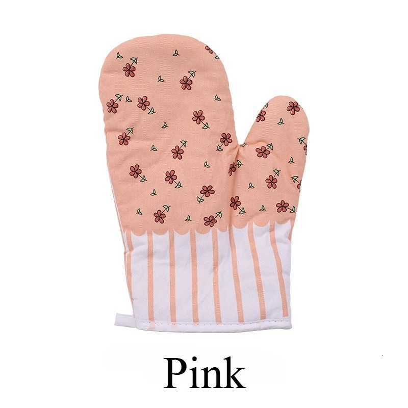 1Pc Insated Gloves Microwave Oven Baking Cute High Temperature Resistant Kitchen Heat-resistant Oven Microwave Oven Gloves H251212