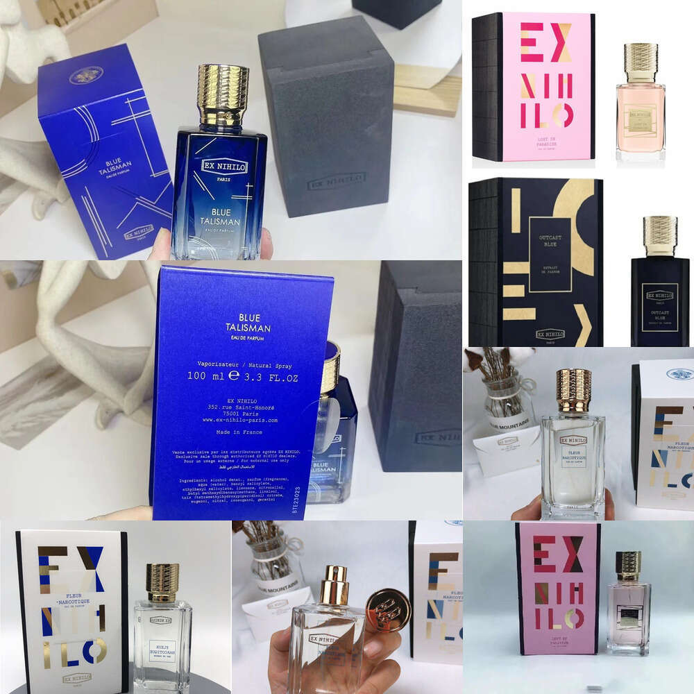 Women Fragrance Ex Nihilo Talisman Perfume P Fleur Narcotique Outcast Blue Lust in Paradise EAU DE PARFUM 100ml long lasting smell men woman spray cologne
