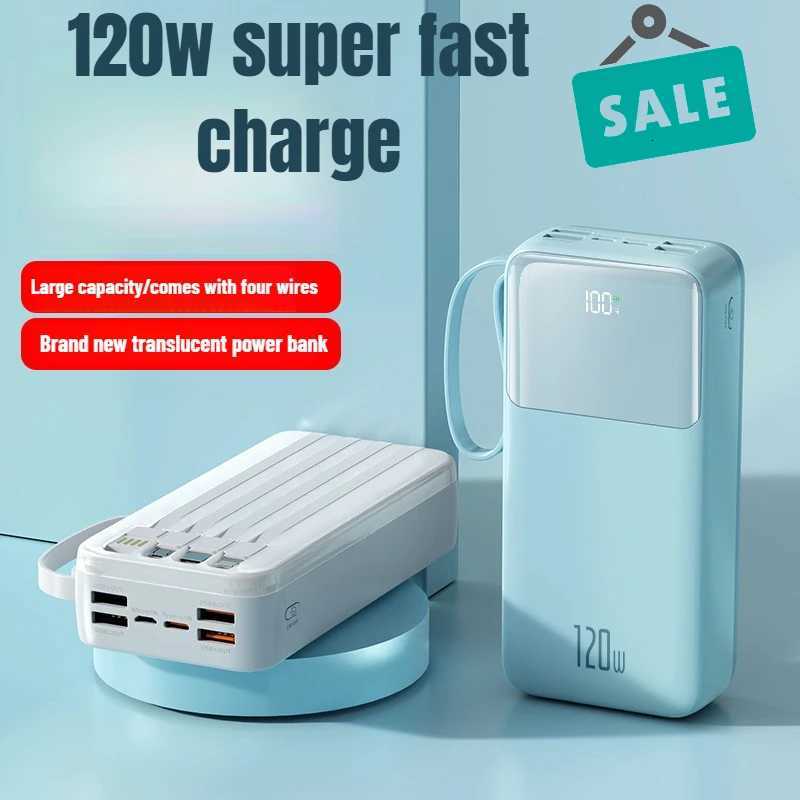 50000mAh New er Fast Charging with Cable Power Bank Large Capacity for IPhone H251213