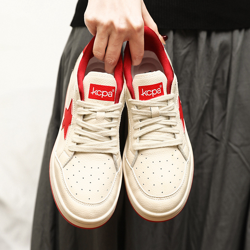 Designer shoes 2025 New Star Thick soled Height Increasing Casual Shoes Retro Trend Breathable Board Shoes for Men and Women