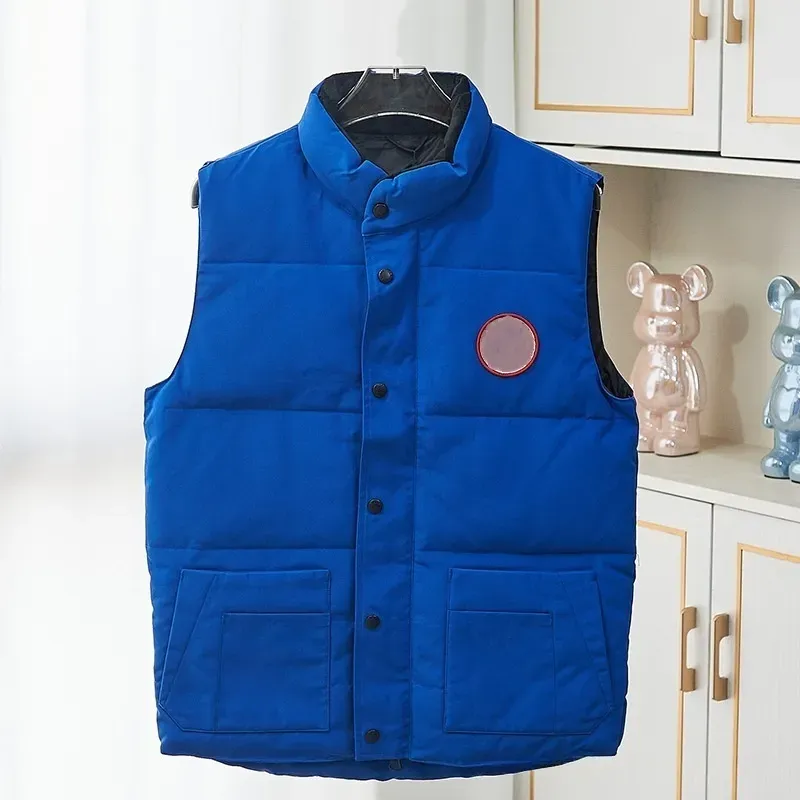 26ss mens vests designer gilet luxury down puffer jacket woman feather filled material coat snow graphite couple coat Label black navy Warm Vest XS-2XL