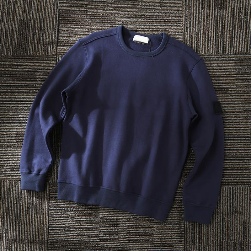 Men's Sweatshirts Autumn And Winter Unisex Drop Shoulder Crewnecks Custom Oversized Men Sweatshirt ST-20220616