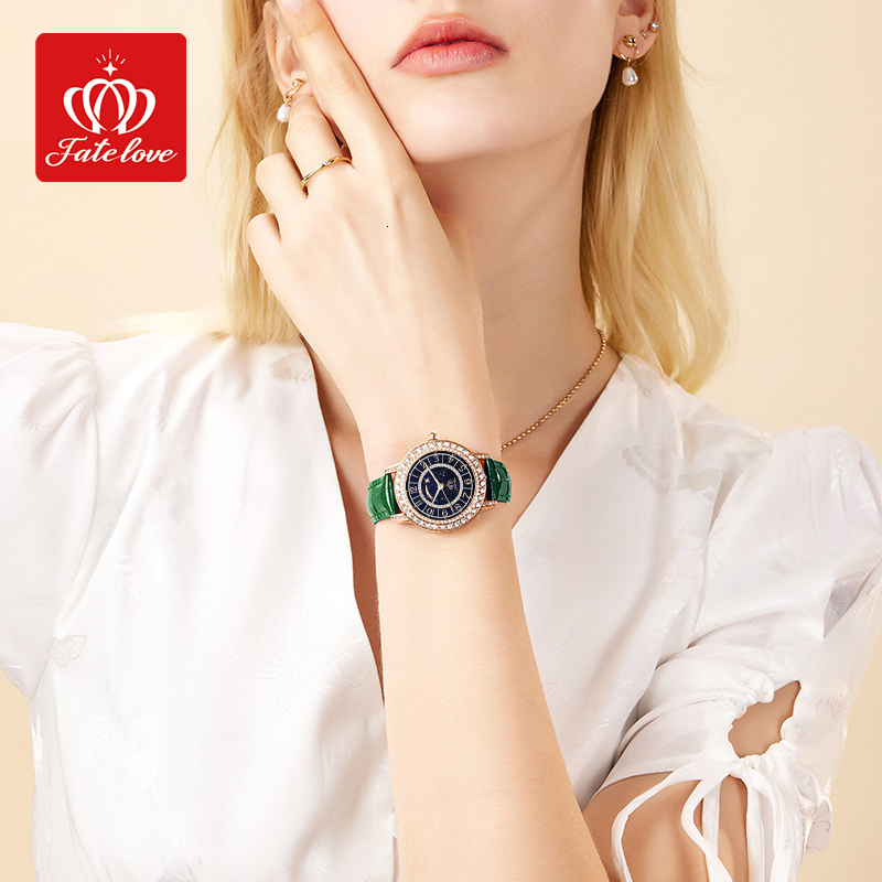 Designer Luxury Watch Brand Moissanite Inlaid Men's Star Decoration Women's Waterproof High-quality Fashion Business Casual Quartz Watch