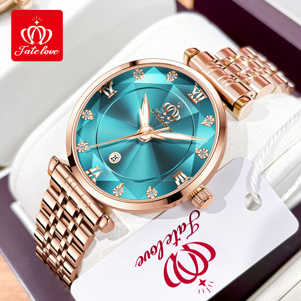 Designer Luxury Watch Brand Luxury Irregular Diamond Mirror Quartz Watch Waterproof Women's Watch Niche Fashion Elegant High-quality Red Green Di