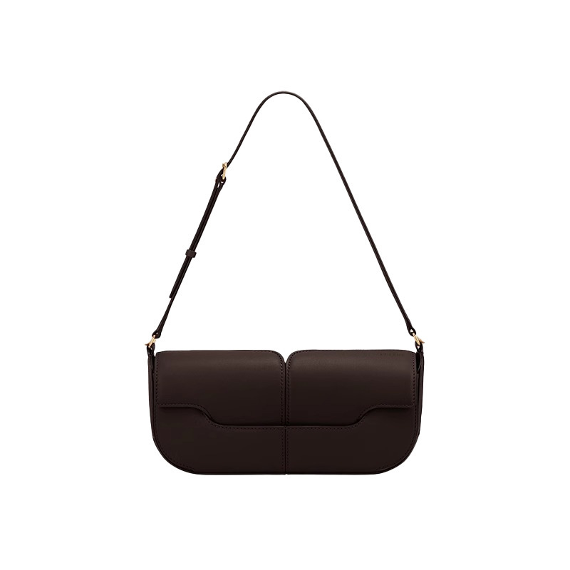 Baguette Bag Boringen Genuine Leather Osmo Crossbody Bag Small Designer Style Slouchy Handbag Smooth Cowhide Tote Bag