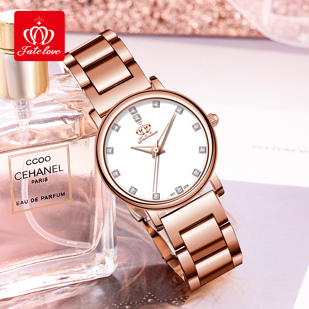 Designer Luxury Watch Brand Watch Simple Moissanite Inlaid Quartz Watch Waterproof Women's Watch Elegant Fashion High Quality Festival Gift