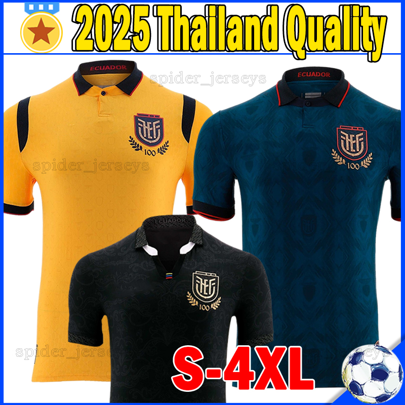 XXXL 4XL 25 26 Ecuador soccer jerseys HINCAPIE PACHO ESTUPInAN VALENCIA Estrada Sarmiento PLATA CAICEDO Football Shirts 2025 2026 Men Uniforms kids kits