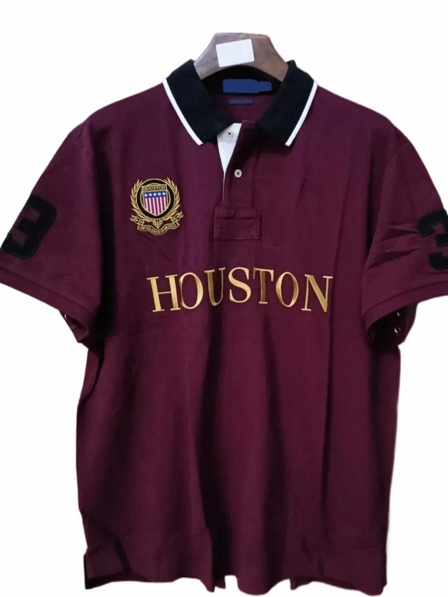 buyers' PicksPolos Shirts Mens T-Shirt Designer City Name ITALIA Short Sleeve embroidery cotton e5b1#