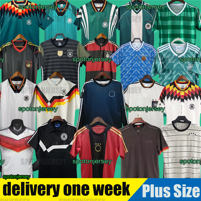 retro germany soccer jersey football shirts kit men tops retro deutschland trikot 1990 1992 1994 1996 Deutschland Trikot Jahrgang Langarmtrikot DFB EM retrotrikot