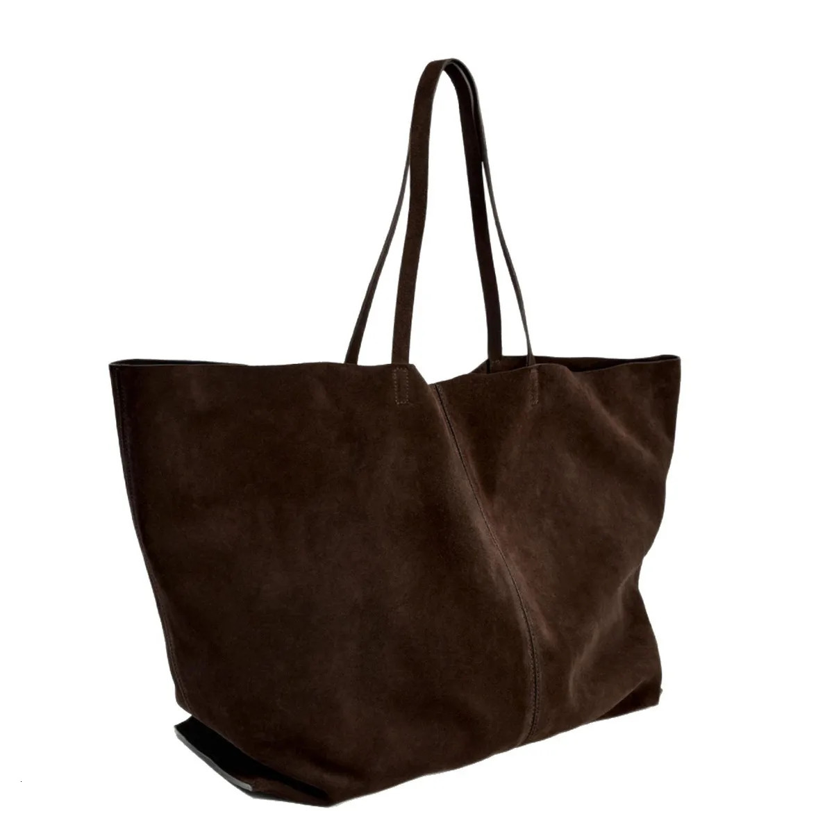WOMENS LARGE SUEDE BAG er Tote Bag for Everyday Style Large capacity Fashion Shoulder Handbag Ladies 251210