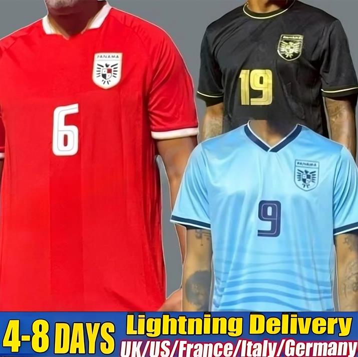 25 26 CARRASQUILLA MARTINEZ BLACKMAN panama socer jerseys 25 26 FARDO LUIS RODRIGUEZ WATERMAN Panama national team Retro 1998 football shirts Men uniform