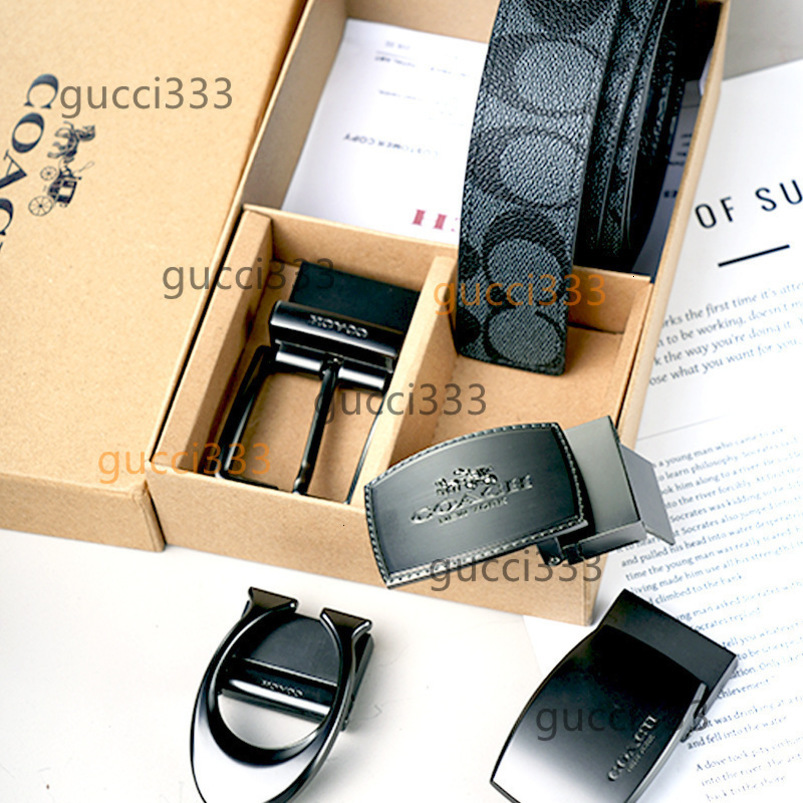 New designer men's and women's luxury belt made of pure steel, fashionable and classic casual style Coach coachbelt tgb Q2UE