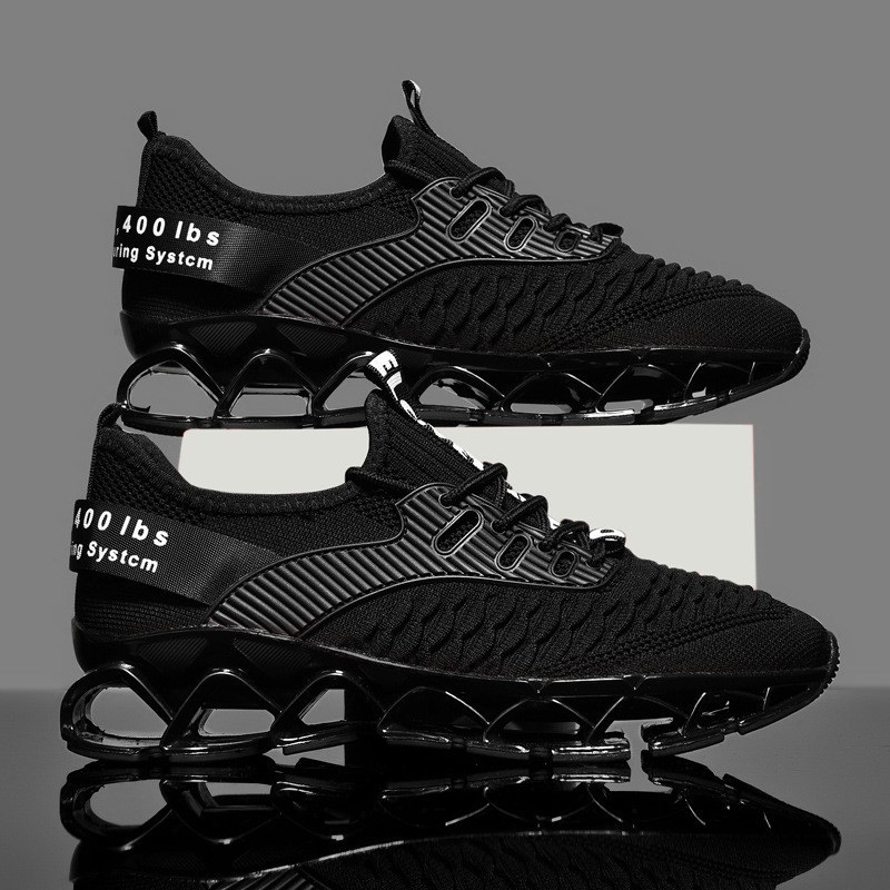 Designer shoes 2025 mesh breathable casual running shoes fashionable and trendy lightweight plus size sports shoes for men