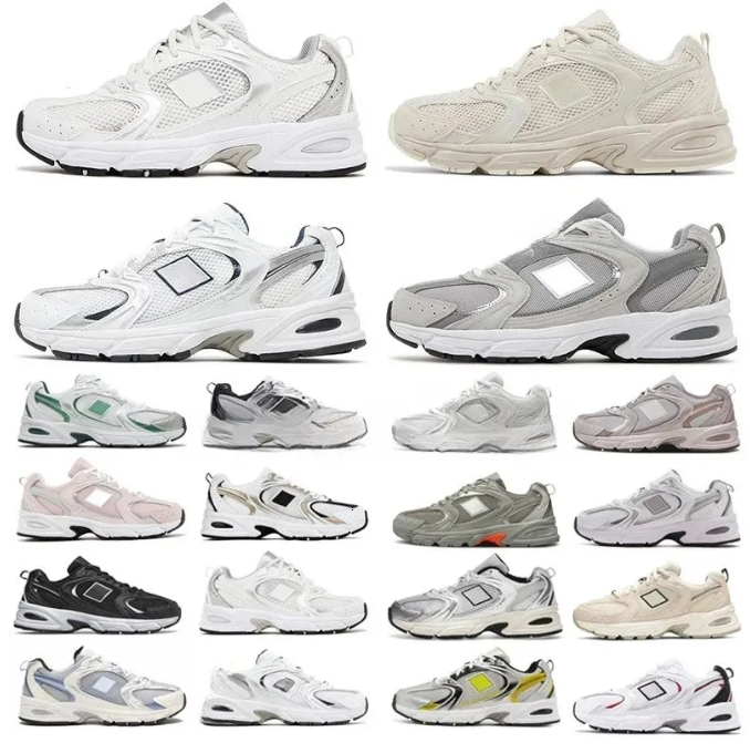 TOP 9060 Designer men Sneakers Woman Running 530 Shoes Women daily outfit running shoes suede leather mesh Triple Black White Grey Blue Pink Green outdoor size 36-45