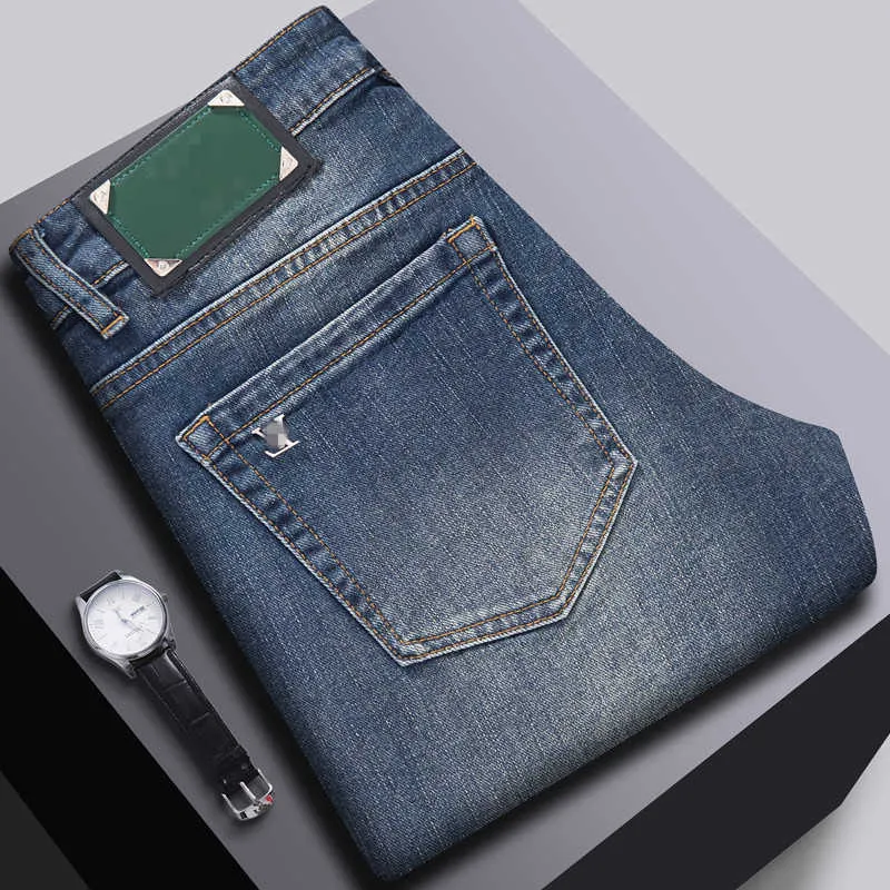 Men's Jeans designer jeans for mens jeans high quality fashion jeans cool style designer pant distressed ripped biker white jean slim fit Pant L250905