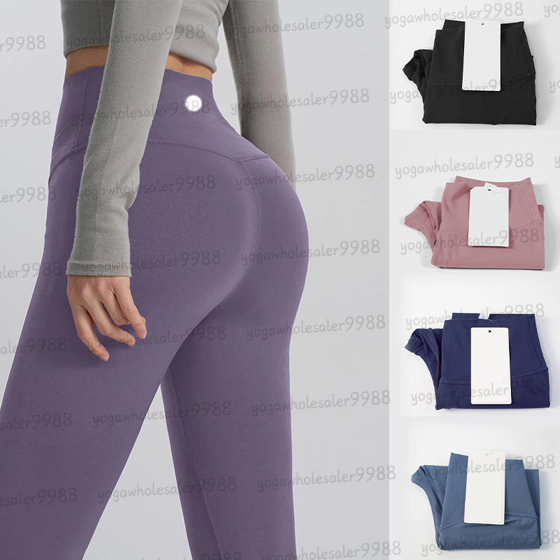 Designer Leggings Yoga Pants Lalign Leggings Womens Outfits Sports Ladies Pants Exercise Fitness Wear Girls Running Legging Slim Pants New Workout Leggings