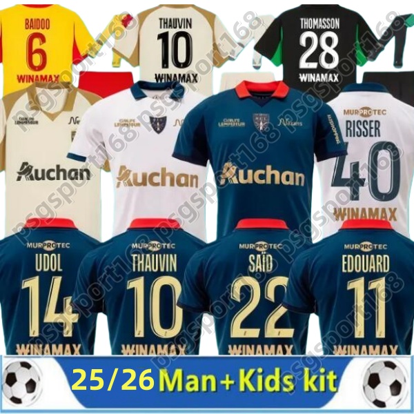 25/26 RC LENS Sainte Barbe soccer jerseys OPENDA BUKSA KAKUTA SOTOCA FOFANA DA COSTA maillot de foot MEDINA OREBA Gradit FRANKOWSKI 2025 2026 medina football Shirts