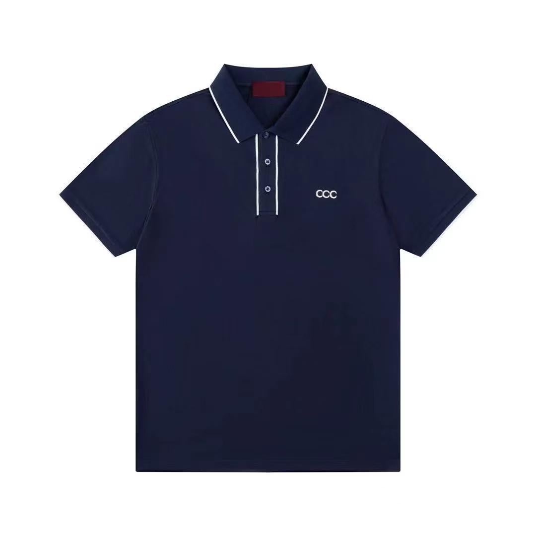 2025 Designer Polo Shirts Mens Polos shirts fashion Tees Letter Pattern Print polos Men Asian size M--XXXL