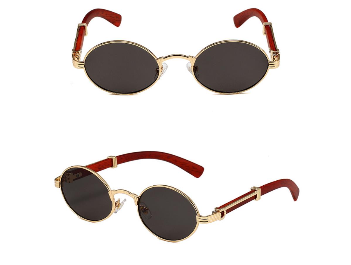 Designer Sunglasses Men Women Sunglasses Polarized Sunglass Round Frame Luxury Goggle Pilot Alloy Frame UV400 Eyewear K39011