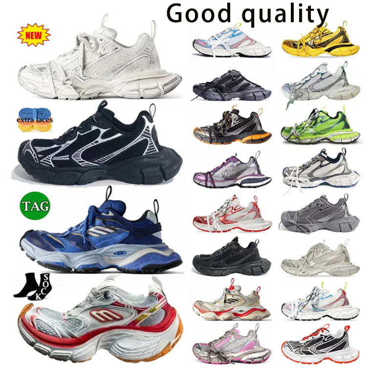 Designer Shoe Casual Running Shoes Designer Sneaker Black Grey Yellow Paris Fashion Runway Trainers Mesh Comfortable Nylon Increase Men Women Jogging Hiking Shoes