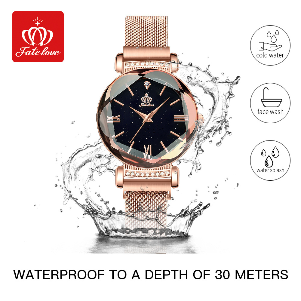 Designer Luxury Brand Watch Starry Quartz Watch Moissanite Inlaid Fashion Trend Waterproof Iced Out Watch Women's Watch Business Leisure High Qua