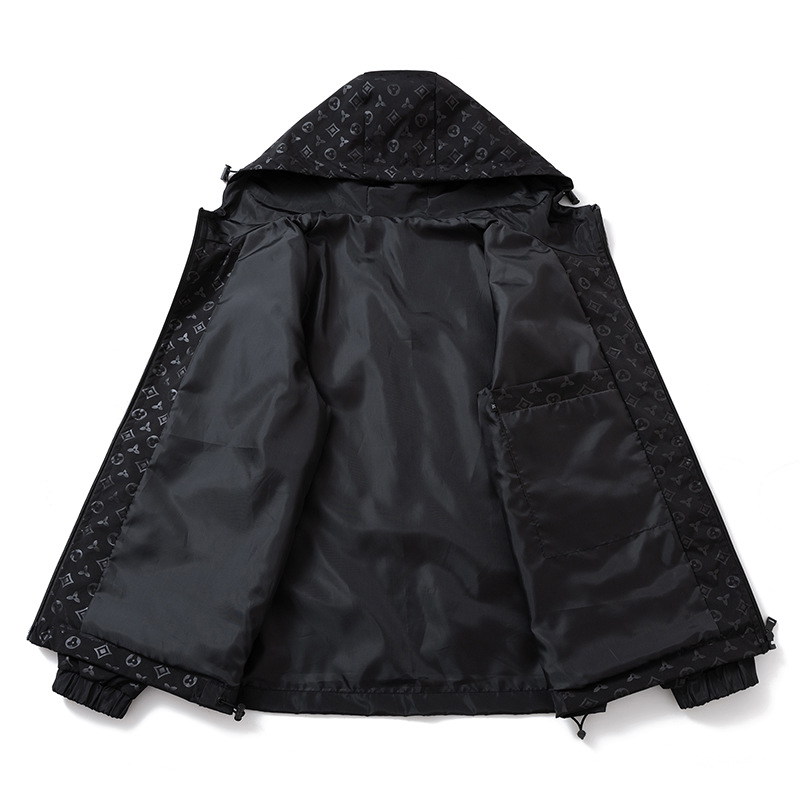 Spring New Design Men's Light Luxury Fashion Jacket Trendy Handsome Casual Coat Plus Size Loose Windbreaker and Jacket