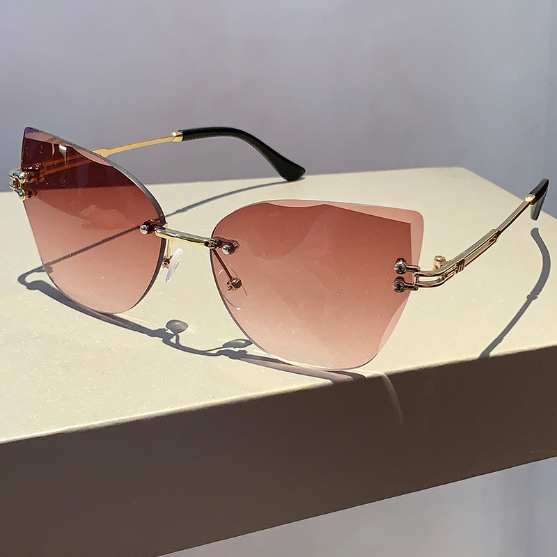 Designer Sunglasses Men Women Sunglasses Polarized Sunglass Cat Eye Frame Luxury Goggle Pilot Alloy Frame UV400 Eyewear K38011