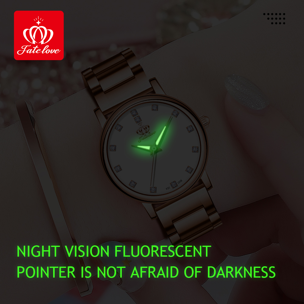 Designer Luxury Watch Brand Watch Simple Moissanite Inlaid Quartz Watch Waterproof Women's Watch Elegant Fashion High Quality Festival Gift