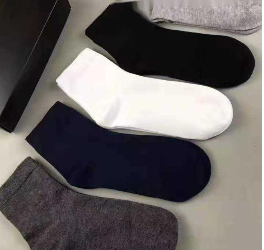 Classic Letter Socks For Men Women Stocking Fashion Ankle Sock Casual Knitted Cotton Candy Color Letters Printed 5 Pairs/Lot Come 569vv