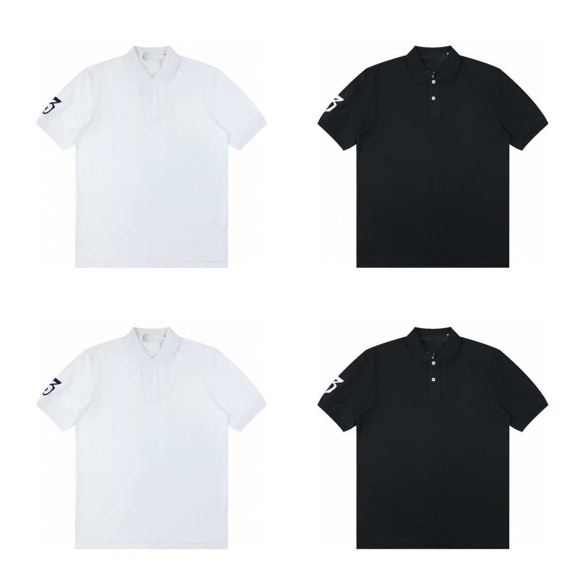 Women's Polos Shirt Cotton Tees Unisex Tees for Summer Lady Shirts Summer Cotton Women's Tops Boy Man Girl 2026 RL