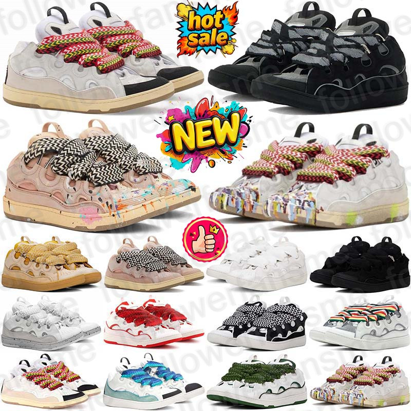 Designer lavinscurb curb sneakers heels Shoes Loafers kitten chaussure for mens womens trainers high flats schoenen luxury runners top quality disocunt