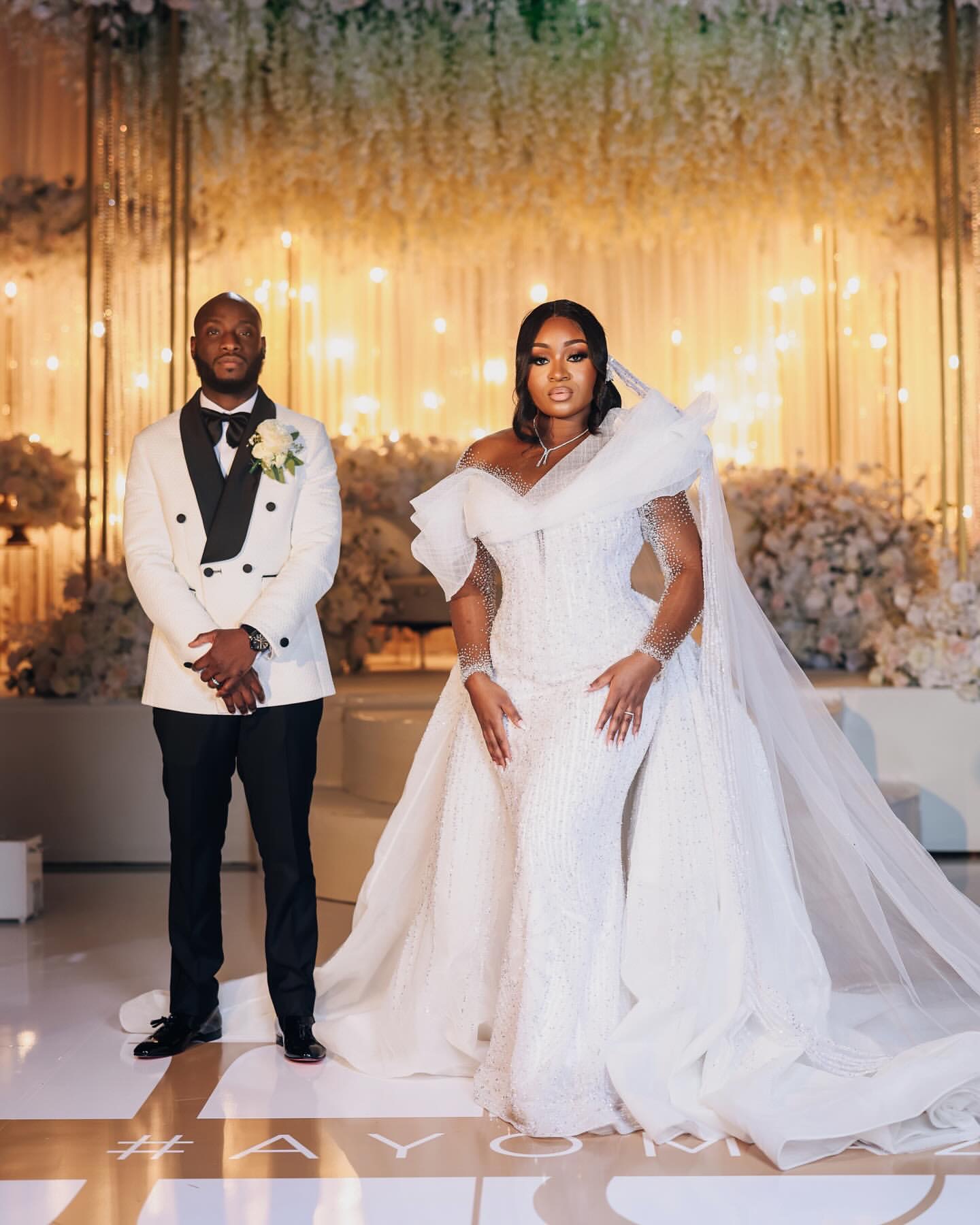 2026 Arabic Aso Ebi Plus Size Ivory Wedding Dresses Sheer Neck Beaded Sequined Full Sleeves Detachable Train Bridal Gowns Dress For Brides ZJ2059