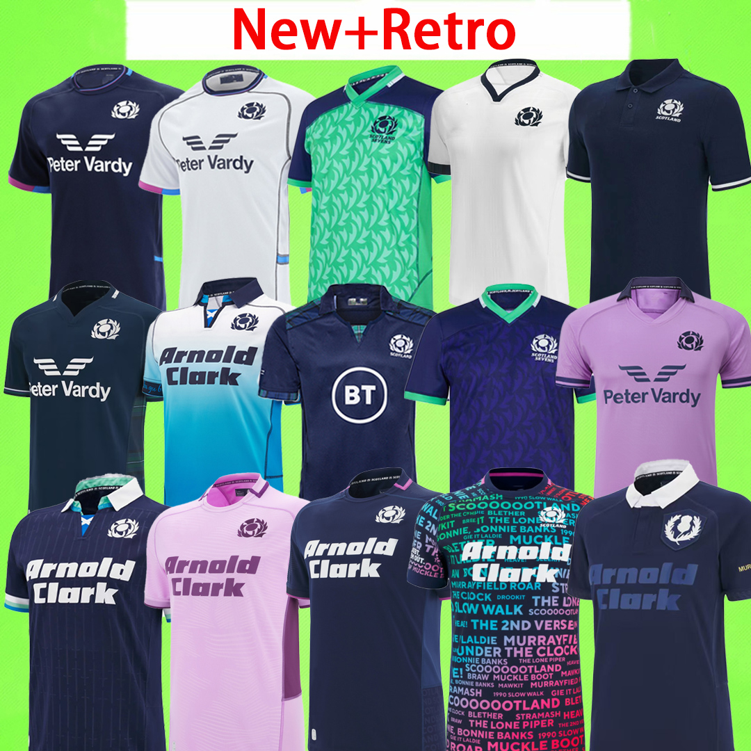 150th NEW + Retro Scotland 2025 2026 Rugby Jerseys 150 years Anniversary Edition 25 26 shirts T Training suit home away blue white uniforms green vest S-5XL