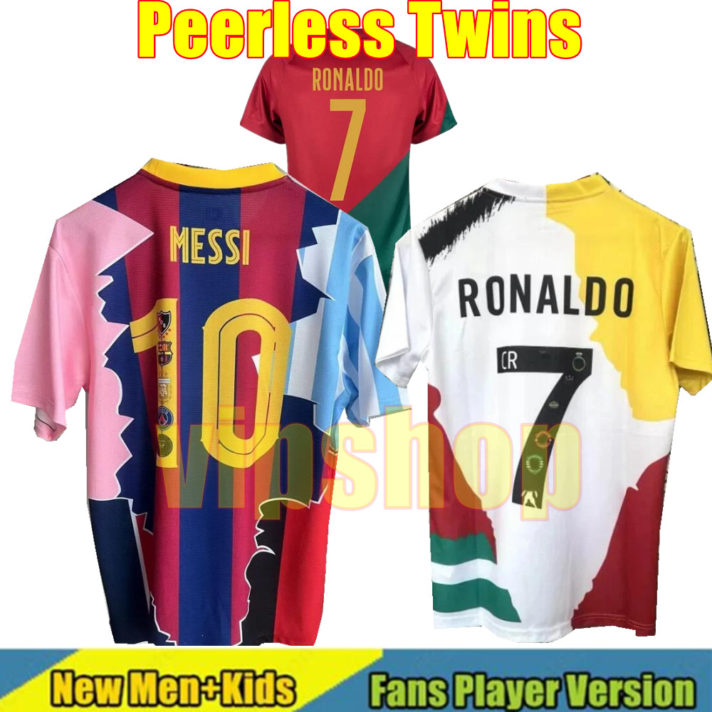 3XL 4xl 2025 2026 Multi Career Splicing MESSIS soccer jerseys Ronaldo7 madridjerseys Special Edition Commemorative Edition Fans Neymar jr kids