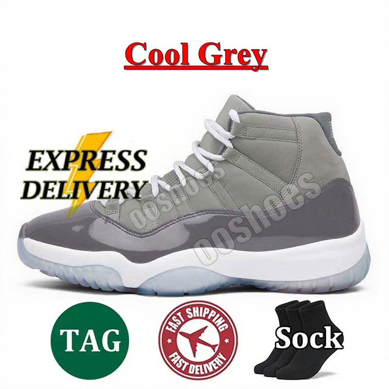 With Box 11s Gamma Blue 11 Basketball Shoes Cherry Cool Grey DMP Cap and Gown Moiave H-Town Neapolitan 25th Anniversary Men Women Sneakers Outdoor Spo