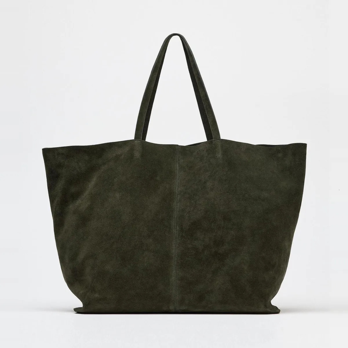 WOMENS LARGE SUEDE BAG er Tote Bag for Everyday Style Large capacity Fashion Shoulder Handbag Ladies 251210