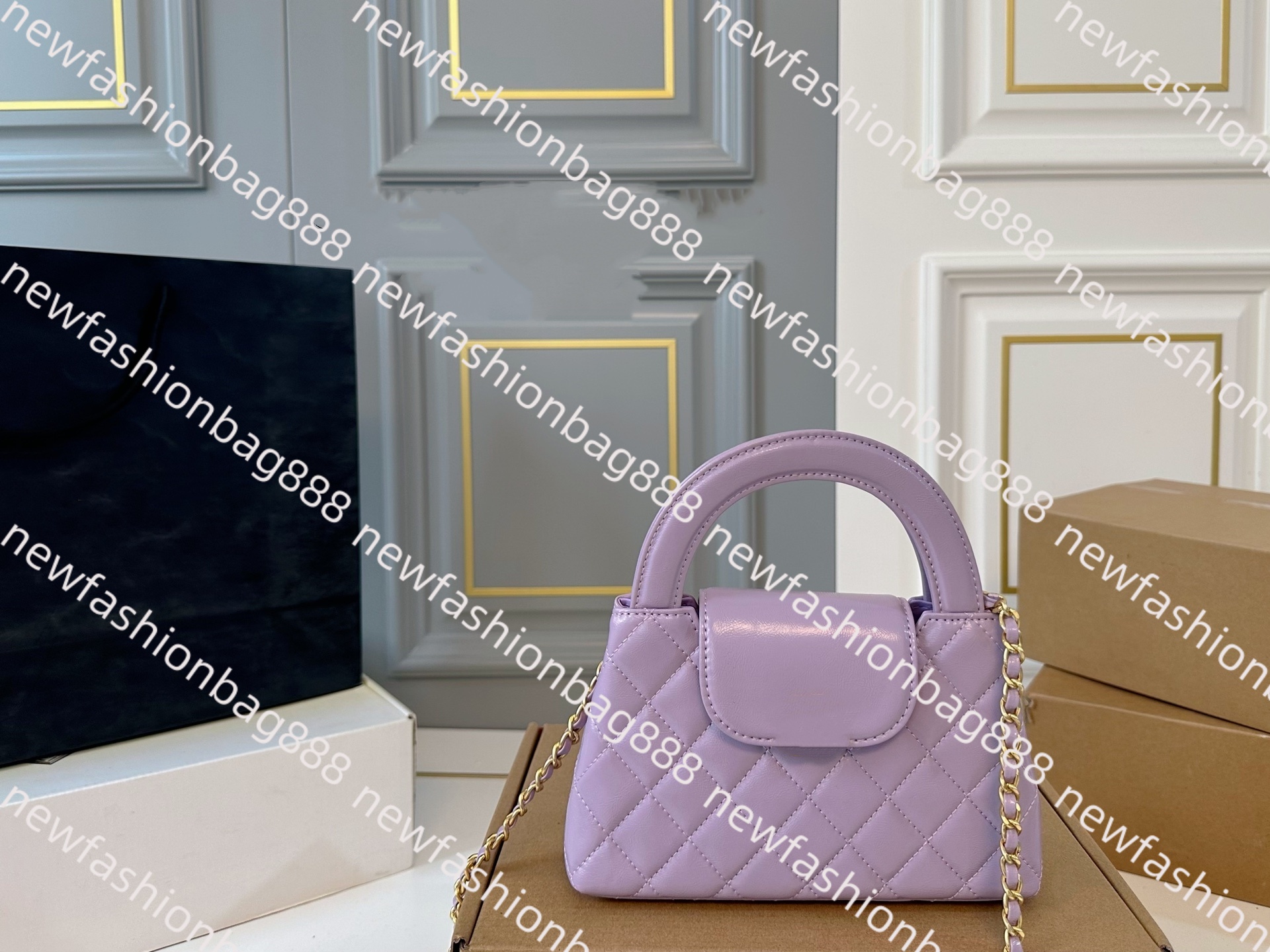 10A Luxury Designer Bag Cross body Shoulder bag Evening Bags Totes Women's Chain cc bag Women's Fashion Full Bag Classic Leather Goat hide Handbag Wallet Ladies Purse