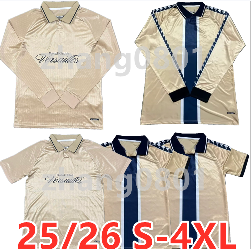 4XL 24/25 Versailles soccer jersey MBEMBA BAGHDADI KODJIA maillots de foot 2024 2025 GUIRASSY RENAUD BASQUE uniform home away 3rd KARAMOKO CALVET man kids