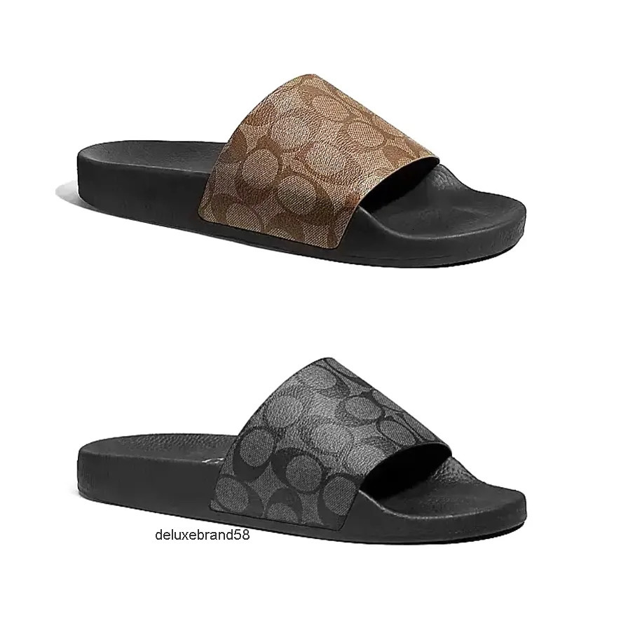 designer coach slide woman slipper for man luxury sandal bloom louis vuittonshoe louievuitton vuitton louisvuittonshoe lv lvt K16K