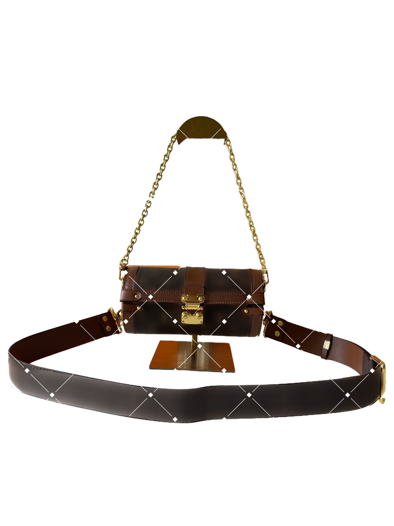 Elegant Designer's Choice: High-Quality Leather Backpack with Multiple Compartments