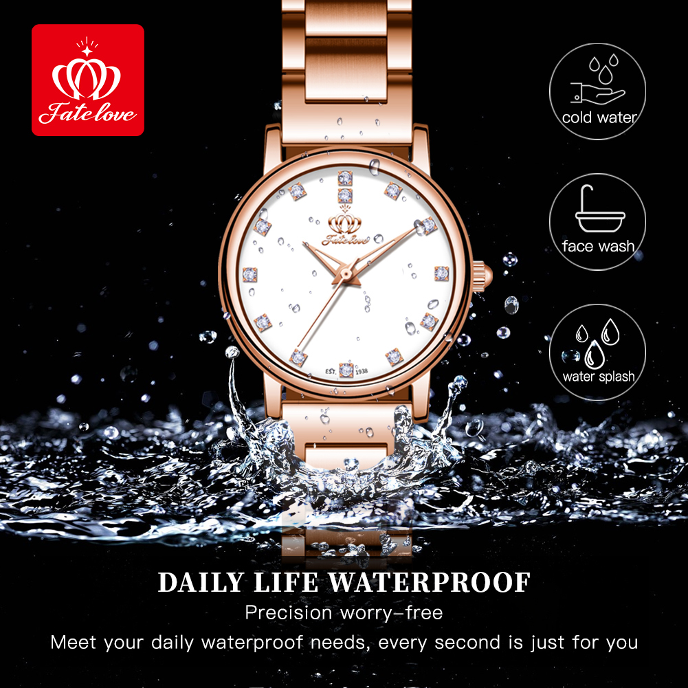 Designer Luxury Watch Brand Watch Simple Moissanite Inlaid Quartz Watch Waterproof Women's Watch Elegant Fashion High Quality Festival Gift