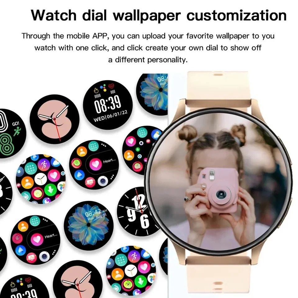 Pro Women Delicacy Bluetooth Call Smart Watch Health Tracking Bluetooth Call Alarm Clock Smartwatches Men Smartwatch Sports 251209
