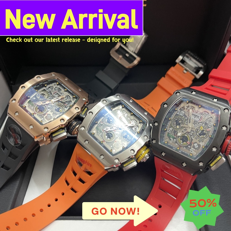 watch mens watch skeleton watches men designer watch luxury watch automatic watch orologio tourbillon watch Equipped with a high-grade silicone comfortable strap