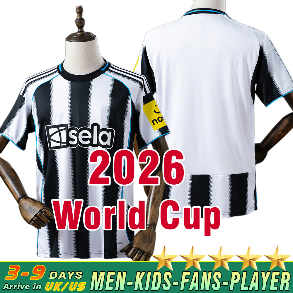 25 26 Woltemade WISSA newcastl e soccer jerseys Elanga CARABAO CUP FINAL burn 2025 2026 BARNES BRUNO G. Gordon MURPHY TONALI football shirts Home THIAW fans Player home