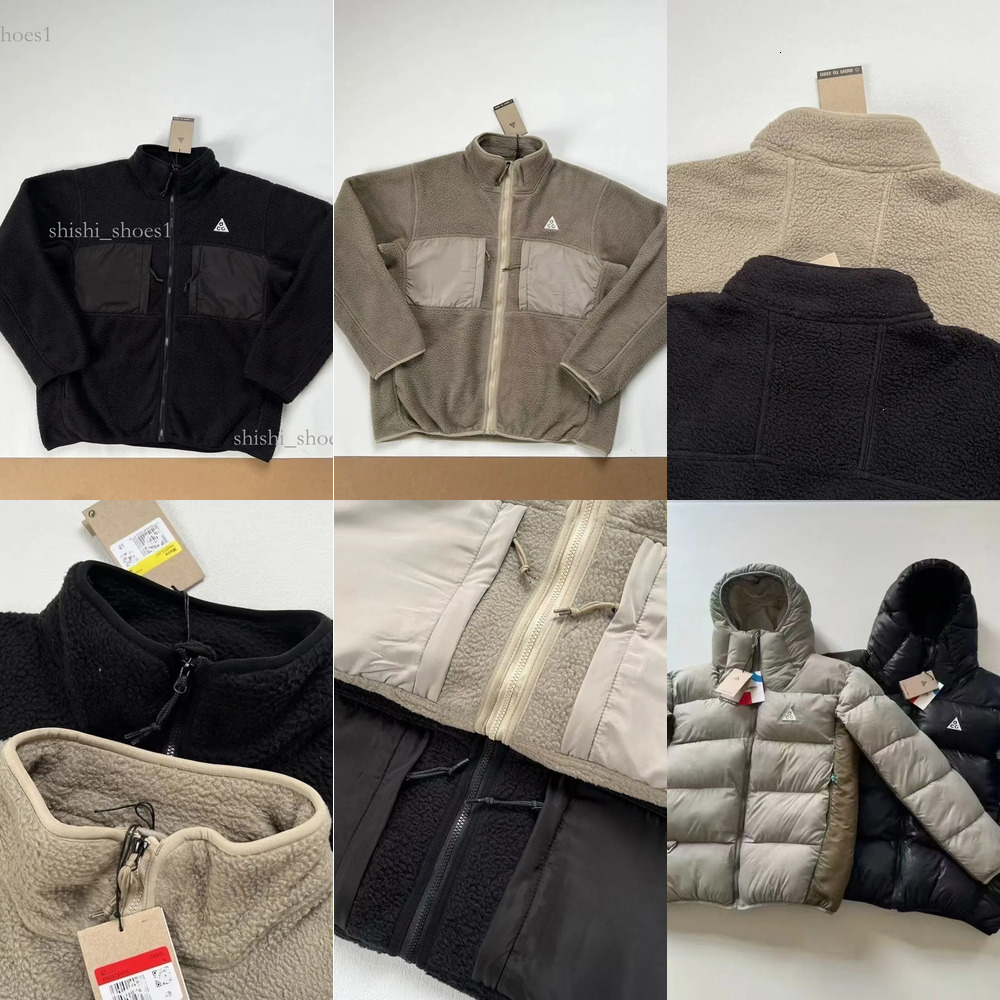 New Autumn/winter Brand ACG Fleece Pullover Mens Women Sweatshirt Designer Hoodie Jacket Tracksuit Men Polo Veste Coat Thickened Hooded 7 f