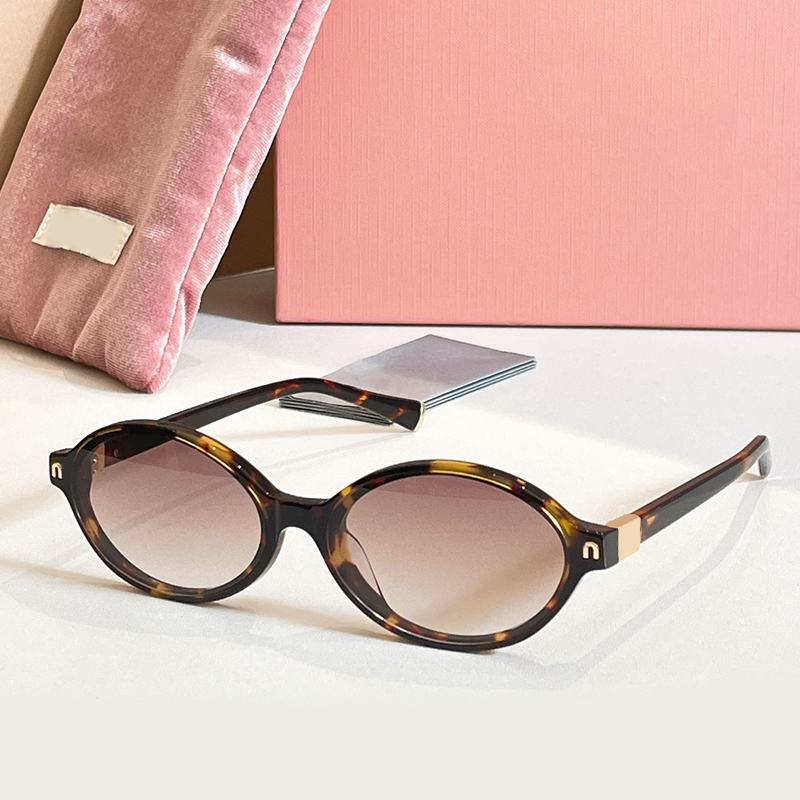 Designer Sunglasses For Women Men Fashion Acetate Oval Regard Eyewear M71SK Luxury Sunglasses Outdoor Goggles UV400 Glasses With Box