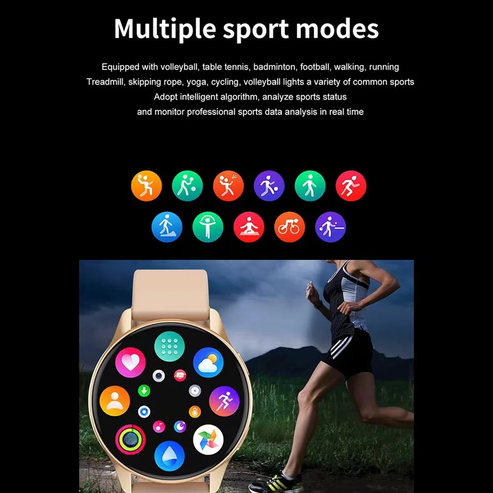 Pro Women Delicacy Bluetooth Call Smart Watch Health Tracking Bluetooth Call Alarm Clock Smartwatches Men Smartwatch Sports 251209